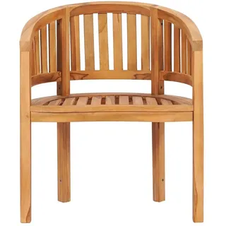 vidaXL Bananenstuhl Gartenstuhl 68 x 52 x 86 cm braun