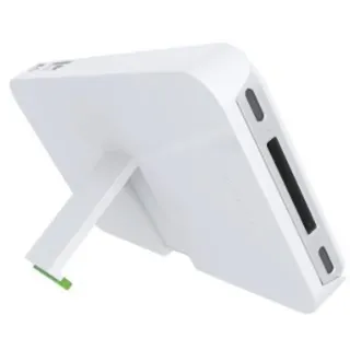 Leitz 62570001 Hartschale Complete mit Standfuß für iPhone 4/4S, weiß