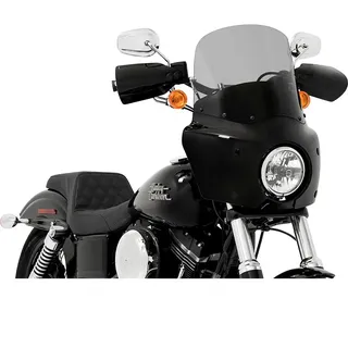 Memphis Shades Harley Davidson Flhr 1340 Road King 94-97 Mep86812 Windschutzscheibe - Dark Smoke - One Size