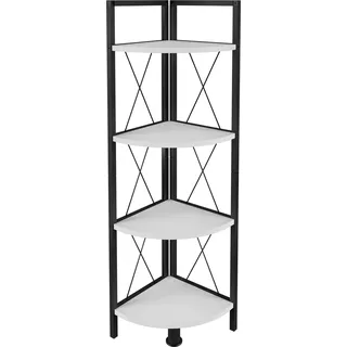 VCM Holz Eckregal Bücher Insasi 4fach