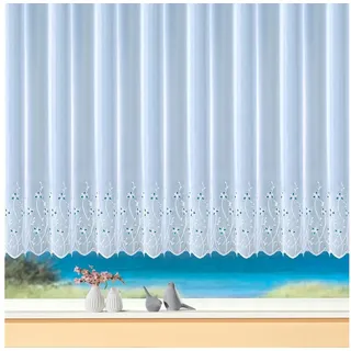 WECKBRODT »Freising« Kräuselband 1, Stk. tlg. echte Stickerei, Lochstickerei, Voile, halbtransparent, Bordüre, Store,