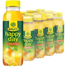 Rauch Happy Day Orange | fruchtiger Geschmack |reich an Vitamin C | für den perfekten Start in den Tag | 12x 330ml PET