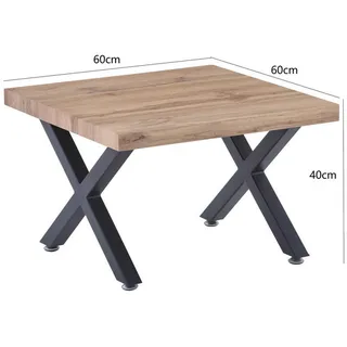 Möbilia Couchtisch 60x40 cm