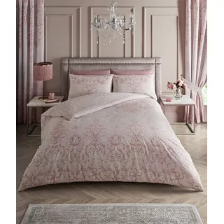 GC GAVENO CAVAILIA Paisley-Bettbezug für Doppelbett, wendbar, Bedruckt, warme Bettbezüge, Rosa