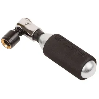 Zéfal Kartuschenpumpe EZ Big Shot, Fahrradpumpe, schwarz/silber