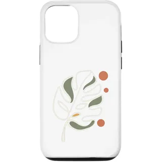 Hülle für iPhone 12/12 Pro Monstera Deliciosa I Tropische Zimmerpflanze Topf Zucht