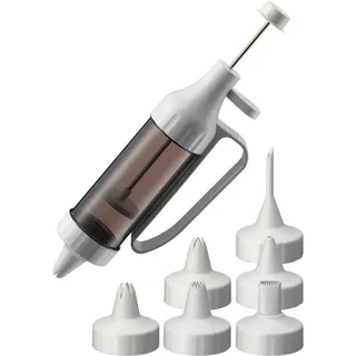 Kaiser Backformen Kaiser Einhand-Garnierspritze, Backutensilien, Schwarz