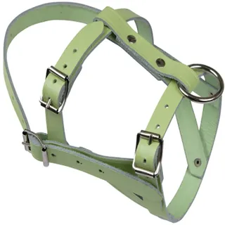 Agritura Kopfhalfter für Schafe und Böcke,Leder/weiß - A01195