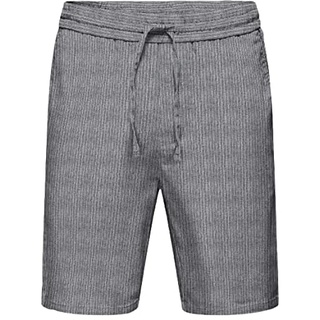 Herren O&S 7/8 Kurze Chino Shorts Gestreift Hose Regular Fit Leinen Trousers Oberschenkellang ONSLINUS