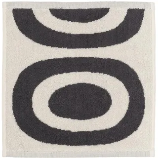 Marimekko - Mini-Handtuch - Melooni - Baumwolle - Farbe: Charcoal-Off White - 30 x 30 cm