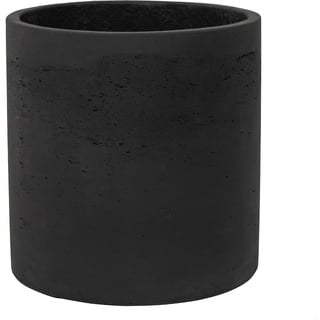 Pottery Pots Puk M, Black Washed