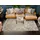 Designer Kurzflorteppich 200 240 Beige/Grau/Silber