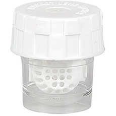 Kontaktlinsenbehälter mit Körbchen - Waschmaschine für Kontaktlinsen - weiß