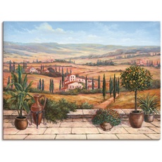 Bild Wandbild »Terrasse«, Europa, (1 St.), braun