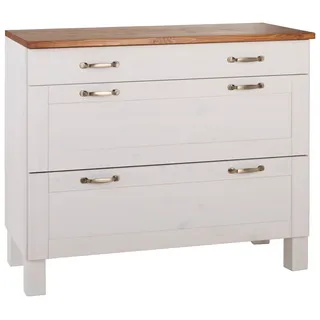 Home Affaire Unterschrank Alby 100 x 50 x 85 cm Weiß