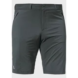 Schöffel Shorts Hestad M, kurze Wanderhose mit elastischem Bund, schnell trocknende Outdoor Hose aus 4-Wege-Stretch, asphalt, 58