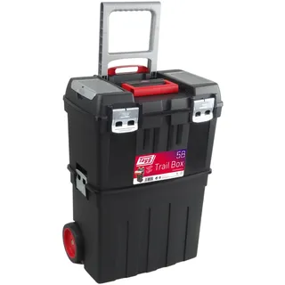 Tayg Trail-Box Nr.58 Werkzeugkoffer 47,6 x 64,0 x 29,6 cm Kunststoff Schwarz/Rot