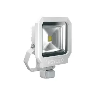 Esylux EL10810176 LED-Strahler 30 W mit 160° Bewegungsmelder, ADF Montagebügel, weiss SUN AFL TR 3700 850 MD WH