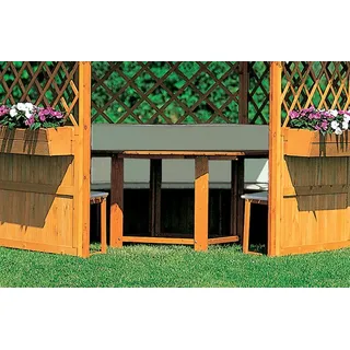 Promadino Garten-Essgruppe für Pavillon »Marburg«, braun