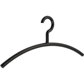 Kleiderbügel PIEPERCONCEPT "Caldo", schwarz, B:44cm H:18,5cm T:1,5cm, Kunststoff, Metall, Kleiderbügel, Kleiderbügel