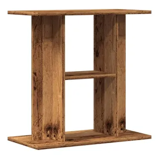 vidaXL Aquariumständer Altholz-Optik 60x30x60 cm Holzwerkstoff