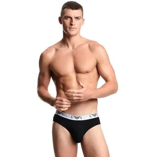 Emporio Armani Slips 3 St. Schwarz XL