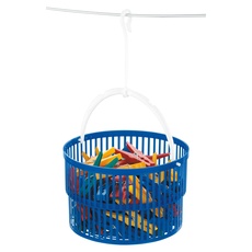 Bild Wäscheklammer-Korb mit 30 Wäscheklammern