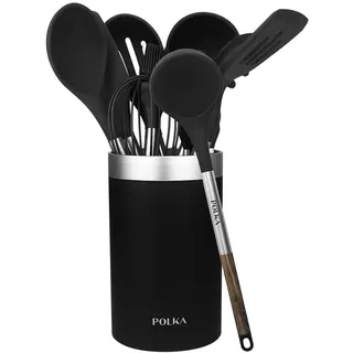 Cecotec Polka Excellence Force Küchenutensilien-Set 9-teilig Schwarz