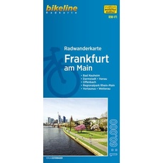 Radwanderkarte Frankfurt am Main 1 : 60 000