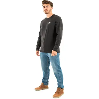 The North Face Simple Dome Langarm-t-shirt - TNF Black - M