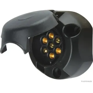 Herth+Buss Steckdose, 7-pol,6-12V,mit Nebelleuchtenabschaltung - 51305140066