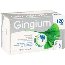 Bild Gingium 120 mg Filmtabletten