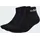 Linear Cushioned Ankle Socken Schwarz/Weiß 46-48