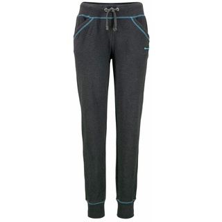 bench. loungewear Relaxhose, Damen anthrazit-petrol Gr.32/34