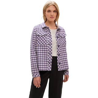 STREET ONE Damen A211970 Boucle Jacke, Lupine Lilac, 42