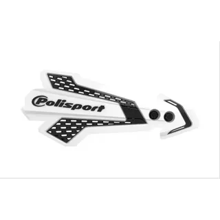 Polisport Off Road Mx Flow Kawasaki Kx250f 20/kx450f 19 Handschutz - White / Black - One Size