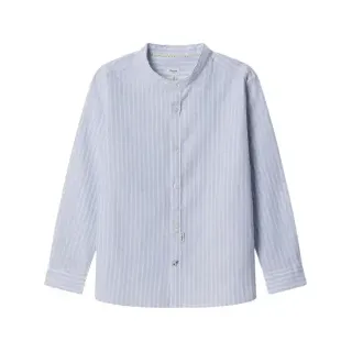 Pepe Jeans für Jungen. PB3000077 James blaues Hemd (14años= 164cm), Lässig, Leinen, Langarm, Kinderbekleidung