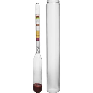 BROWIN Zuckerspindel (Saccharometer) 0 - 29°Blg - Transparent