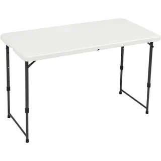 Amazon Basics Klapptisch 121,4 x 60,7 x 86,1 cm Weiß/Grün