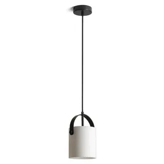 RED - DESIGN RENDL RENDL JULIETTA 16 Pendelleuchte Opalglas/Schwarz 230V E27 20W R13752