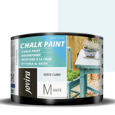 JOVIRA PINTURAS Chalk Paint - Kreidefarbe für Möbel Matte Oberfläche. Erneuern Sie Ihre Möbel, Vintage Möbelfarbe. (375 Milliliter, Hellgrün)