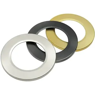 VoltShine Road LED Downlight Ring Set (3 Stück) in anspruchsvollem Silber - Modernisieren Sie Ihre Beleuchtung mit Stil. Einfache Installation, Haltbarkeit und Anpassungsfähigkeit an jedes Ambiente.