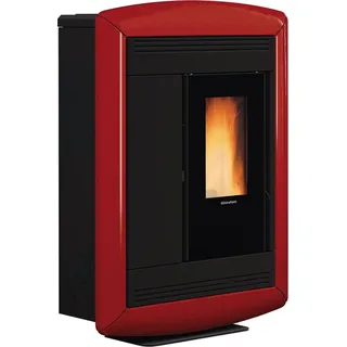 Extraflame Souvenir Lux EVO Pelletofen Majolika Bordeaux - bordeaux