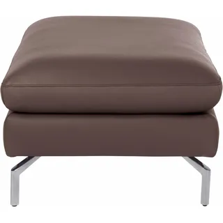 Calia Italia Hocker Dave mit edlem Metallfuß 95 x 42 x 68 cm Braun