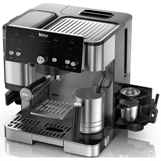 Ninja Luxe Café Essential ES501EU silber + Milchaufschäumer