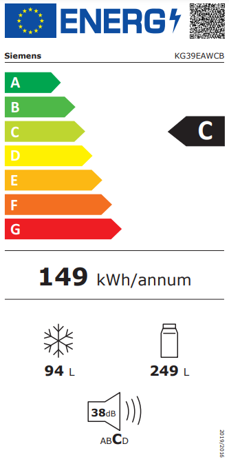 Bild von iQ500 KG39EAWCB