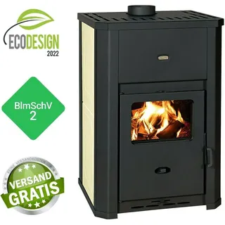 EEK-A Wasserführender Kaminofen Holzofen Prity WD W24 D 18.2 + 6.1 kw EEK-A