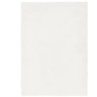 Pergamon Hochflor Langflor Shaggy Teppich Glow , Weiß , Textil , 140x200 cm , Teppiche und Böden, Teppiche, Hochflorteppiche & Shaggys