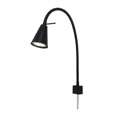 Brilo LED-Bettleuchte Comfort Light 40,3 cm x 8 cm x 21,7 cm Schwarz