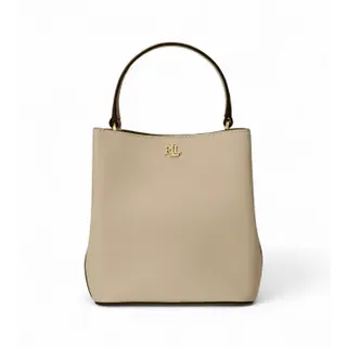 Lauren Ralph Lauren für Damen. 431969365004 Reese kleine Lederkreuztasche taupe (OSFA), Lässig